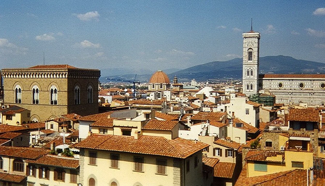 Florence skyline with the cathedral dome