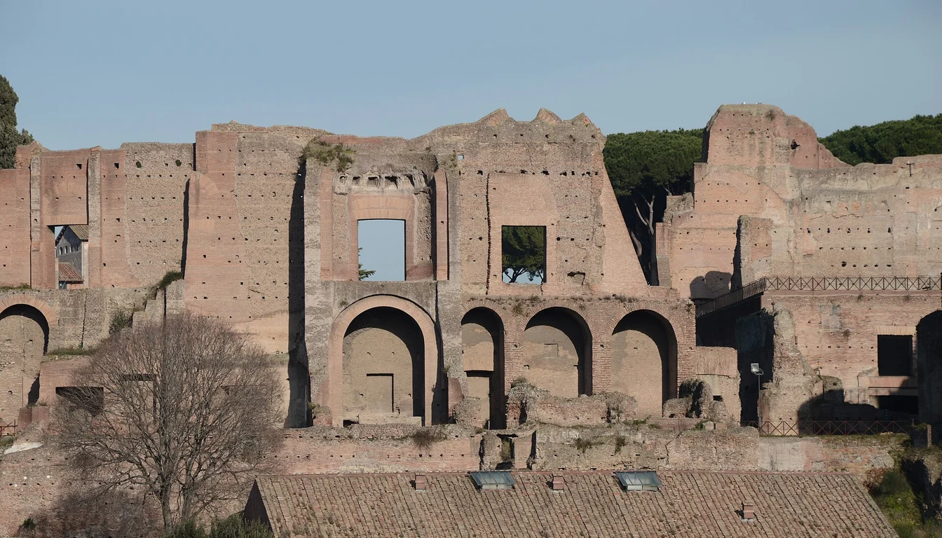 Ruins of the Domus Augustana on the Palatine Hill