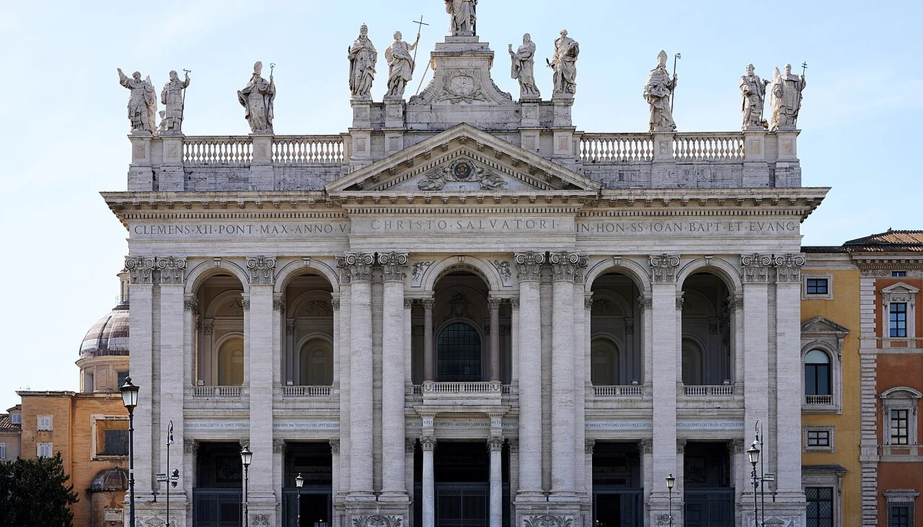 Facade of the Archbasilica of Saint John Lateran