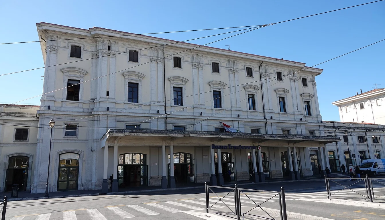 Roma Trastevere railway station